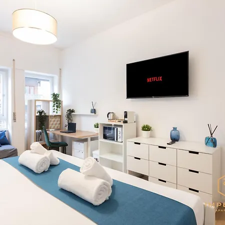 Πανσιόν Imperium Garbatella - 2 Bedrooms With Private Bathroom, Terrace, 800mt To Metro 4*