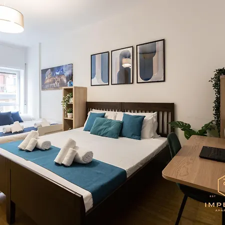 Imperium Garbatella - 2 Bedrooms With Private Bathroom, Terrace, 800mt To Metro Řím