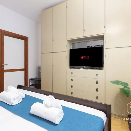 Imperium Garbatella - 2 Bedrooms With Private Bathroom, Terrace, 800mt To Metro Penzion 4*