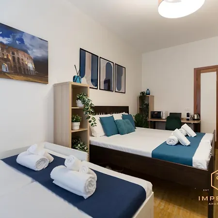 Imperium Garbatella - 2 Bedrooms With Private Bathroom, Terrace, 800mt To Metro Penzion Řím